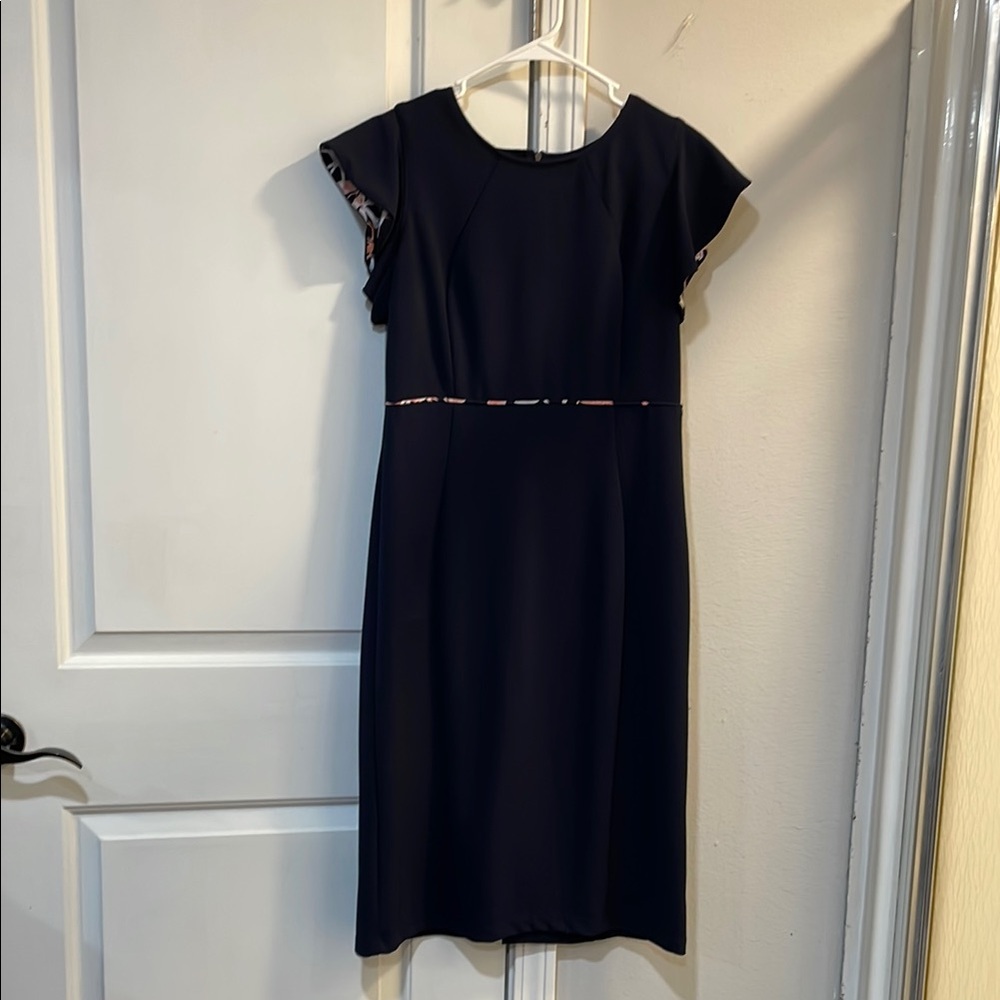 Elegant Navy Blue Dress